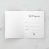 LEVENSSTROOM - blauw zandpatroon Kaart (Binnen)