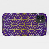 LEVENSSTROOM / Blume des lebens - BiColor Case-Mate iPhone Case (Achterkant (horizontaal))