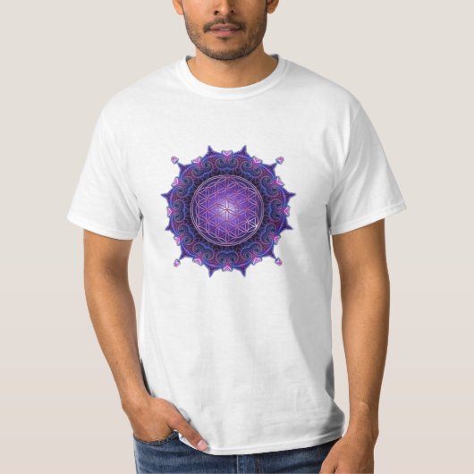 LEVENSSTROOM / Blume des Lebens - Mandala I T-shirt (Voorkant)