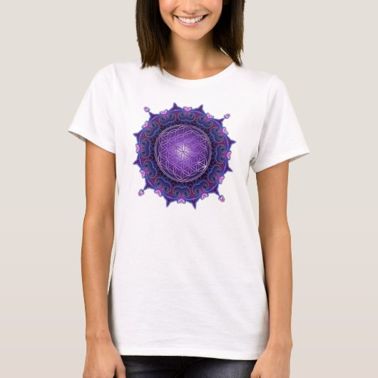 LEVENSSTROOM / Blume des Lebens - Mandala I T-shirt (Voorkant)