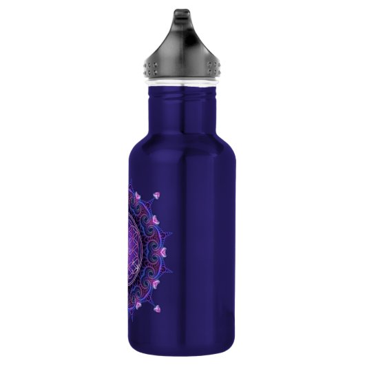 LEVENSSTROOM / Blume des Lebens - Mandala I Waterfles (Rechts)