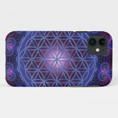 LEVENSSTROOM/Blume des Lebens Mandala II Square Case-Mate iPhone Case (Achterkant (horizontaal))