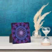 LEVENSSTROOM/Blume des Lebens Mandala II Square Fotoplaat (Insitu)