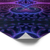 LEVENSSTROOM/Blume des Lebens Mandala II Square Poster (Hoek)