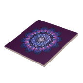 LEVENSSTROOM / Blume des Lebens - Mandala II Tegeltje (Zijkant)