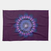 LEVENSSTROOM / Blume des Lebens - Mandala II Theedoek (Horizontaal)