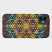LEVENSSTROOM / Blume des Lebens - Mandala III Case-Mate iPhone Case (Achterkant (horizontaal))