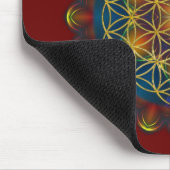 LEVENSSTROOM / Blume des Lebens - Mandala III Muismat (Hoek)