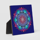 LEVENSSTROOM / Blume des Lebens - Mandala IV Fotoplaat (Voorkant)