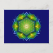 LEVENSSTROOM / Blume des Lebens - Mandala V Briefkaart (Voorkant)