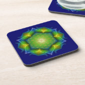 LEVENSSTROOM / Blume des Lebens - Mandala V Onderzetter (Linkerzijde)