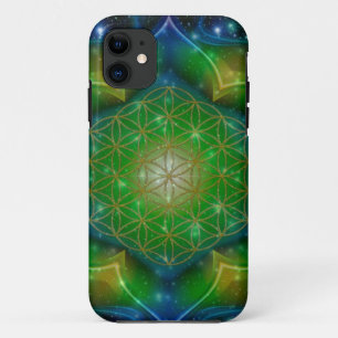 LEVENSSTROOM/Blume des Lebens Mandala V Square Case-Mate iPhone Case