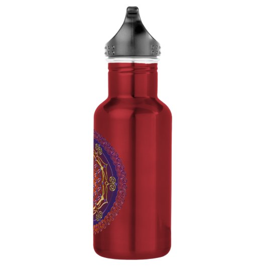 LEVENSSTROOM / Blume des lebens - Ornament I Waterfles (Rechts)