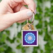 LEVENSSTROOM/Blume des Lebens Stars Mandala Sleutelhanger (Hand)