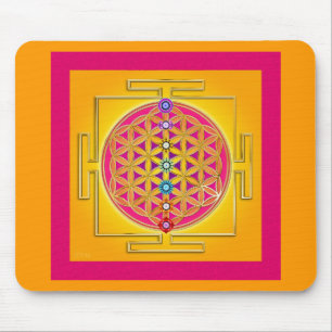 LEVENSSTROOM - Chakras Yantra Muismat
