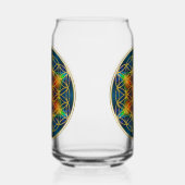 LEVENSSTROOM - Fractal Blossom 1 Blikvorm Glas (Rechts)