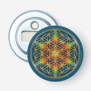 LEVENSSTROOM - Fractal Blossom 1 Button Flesopener