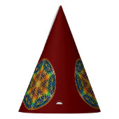 LEVENSSTROOM - Fractal Blossom 1 Feesthoedjes (Links)