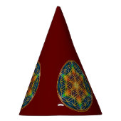 LEVENSSTROOM - Fractal Blossom 1 Feesthoedjes (Rechts)