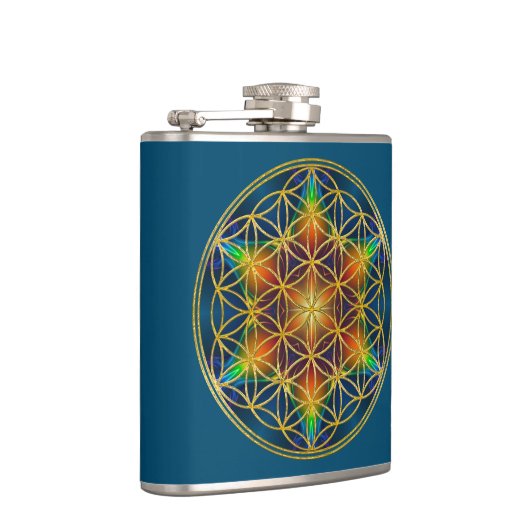 LEVENSSTROOM - Fractal Blossom 1 Heupfles (Rechts)