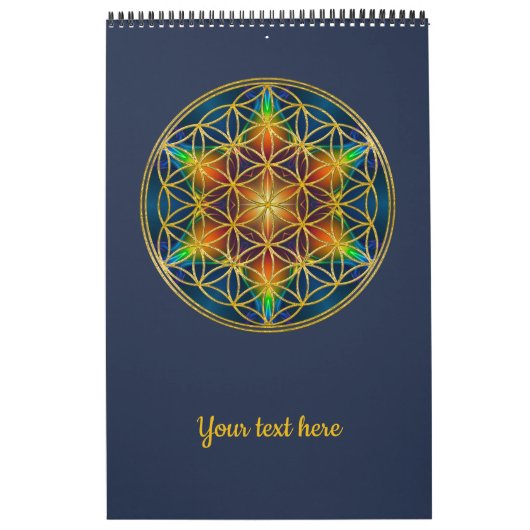LEVENSSTROOM - Fractal Blossom 1 Kalender (Hoes)