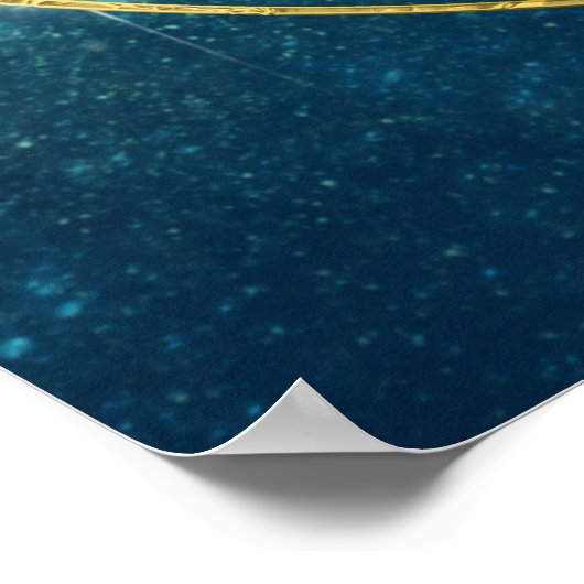 LEVENSSTROOM - Fractal Blossom 1 Poster (Hoek)