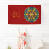 LEVENSSTROOM - Fractal Blossom 1 Spandoek (Insitu)