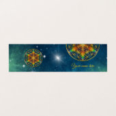 LEVENSSTROOM - Fractal Blossom 1 Visitekaartje (Buitenkant ongevouwen)