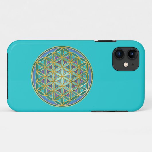 LEVENSSTROOM - Geometrie design 1 Case-Mate iPhone Case (Achterkant (horizontaal))