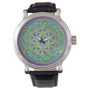 LEVENSSTROOM - Geometrie design 1 Horloge