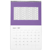LEVENSSTROOM - Geometrie design 1 Kalender (Mar 2027)