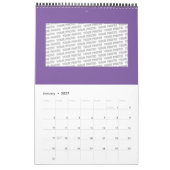 LEVENSSTROOM - Geometrie design 1 Kalender (Jan 2027)
