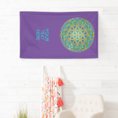 LEVENSSTROOM - Geometrie design 1 Spandoek (Insitu)