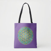 LEVENSSTROOM - Geometrie design 1 Tote Bag (Voorkant)