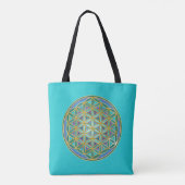 LEVENSSTROOM - Geometrie design 1 Tote Bag (Achterkant)