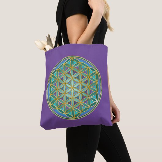 LEVENSSTROOM - Geometrie design 1 Tote Bag (Dichtbij)