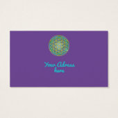 LEVENSSTROOM - Geometrie design 1 Visitekaartje (Achterkant)