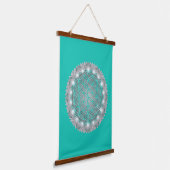 LEVENSSTROOM - Geometrie Licht 2 Hangend Wandkleed (Gebogen)