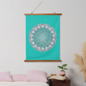 LEVENSSTROOM - Geometrie Licht 2 Hangend Wandkleed (Slaapkamer)