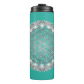 LEVENSSTROOM - Geometrie Licht 2 Thermosbeker (Voorkant)