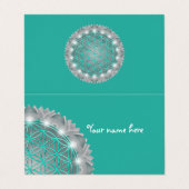 LEVENSSTROOM - Geometrie Licht 2 Visitekaartje (Buitenkant ongevouwen)