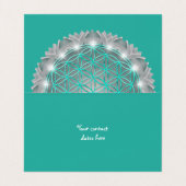 LEVENSSTROOM - Geometrie Licht 2 Visitekaartje (Binnenkant ongevouwen)