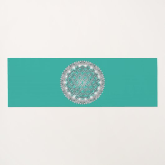 LEVENSSTROOM - Geometrie Licht 2 Yogamat (Achterkant (horizontaal))