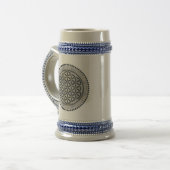 LEVENSSTROOM - Geometriesymbool Art 1 Bierpul (Voorkant links)