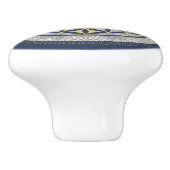 LEVENSSTROOM - Geometriesymbool Art 1 Keramische Knop (Zijkant)