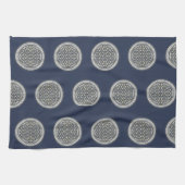 LEVENSSTROOM - Geometriesymbool Art 1 Theedoek (Horizontaal)