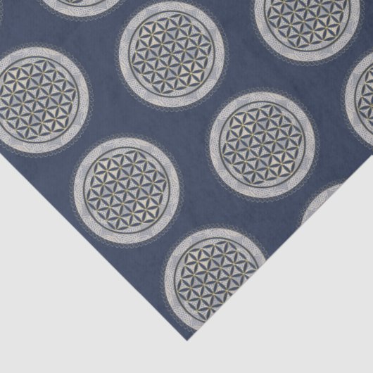 LEVENSSTROOM - Geometriesymbool Art 1 Tissuepapier (Detail)