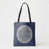 LEVENSSTROOM - Geometriesymbool Art 1 Tote Bag (Voorkant)