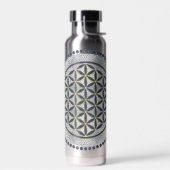 LEVENSSTROOM - Geometriesymbool Art 1 Waterfles (Links)