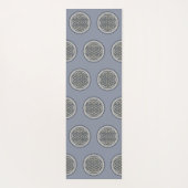 LEVENSSTROOM - Geometriesymbool Art 1 Yogamat (Achterkant)